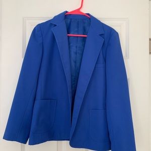 Blue blazer